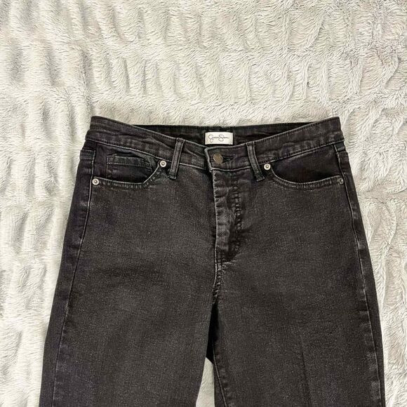 Jessica Simpson Jeans Women’s 6 Black Skinny Stretch Denim Stretch Minimalist - Picture 3 of 8